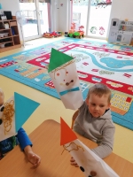 Zdjęcie: Przedszkolak - papierowa kukiełka