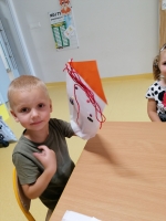 Zdjęcie: Przedszkolak - papierowa kukiełka