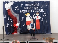 Zdjęcie: KONKURS PIOSENKI PATRIOTYCZNEJ