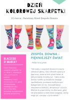 Zdjęcie: 21 marca-DZIEŃ KOLOROWEJ SKARPETKI