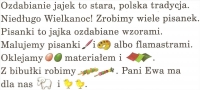 Zdjęcie: PROPOZYCJE NA PIĄTEK 03.04.2020