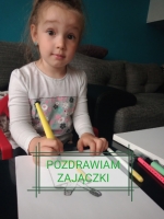 Zdjęcie: Pozdrowienia dla zajączków.
