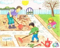 Zdjęcie: Wiosenne porządki w ogródku