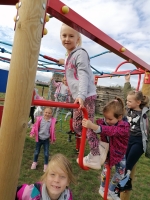 Zdjęcie: Zabawy na przedszkolnym placu