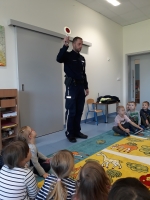 Zdjęcie: Wizyta policjanta