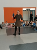 Zdjęcie: Teatr Miejski w Lesznie z wizytą w przedszkolu