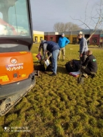 Zdjęcie: Rodzice upiększają przedszkolny ogród
