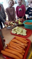 Zdjęcie: Produkcja soku jabłkowego.