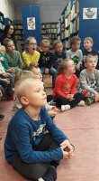 Zdjęcie: Wizyta Lwiątek w Szkole Podstawowej nr 7 w Lesznie.