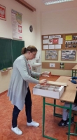 Zdjęcie: Wizyta Lwiątek w Szkole Podstawowej nr 7 w Lesznie.