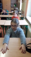 Zdjęcie: Wizyta Lwiątek w Szkole Podstawowej nr 7 w Lesznie.