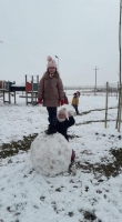 Zdjęcie: Zabawy na śniegu.
