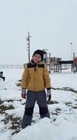 Zdjęcie: Zabawy na śniegu.