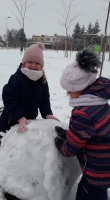 Zdjęcie: Zabawy na śniegu.