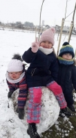 Zdjęcie: Zabawy na śniegu.