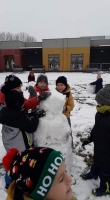 Zdjęcie: Zabawy na śniegu.