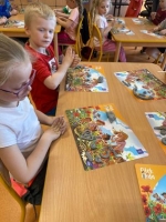 Zdjęcie: Zajęcia plastyczne z gliną.