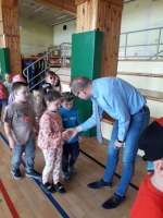 Zdjęcie: Z wizytą w Szkole Podstawowej w Święciechowie.