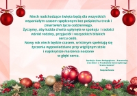 Zdjęcie: Świąteczne życzenia