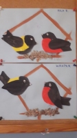 Zdjęcie: Ptaki w kamniku.