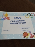 Zdjęcie: Zimowa Olimpiada Przedszkolaka
