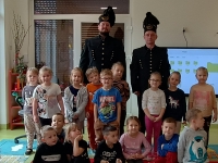 Zdjęcie: Górnik w przedszkolu