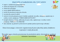 Zdjęcie: Wyprawka przedszkolaka