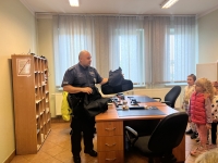 Zdjęcie: Spotkanie z policjantem