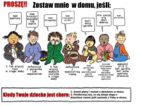 Zdjęcie: Rodzicu, chore dziecko zostaw w domu