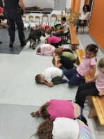 Zdjęcie: Spotkanie z policją.