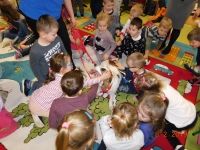 Zdjęcie: Spotkanie z przedstawicielami  Schroniska w Gaju