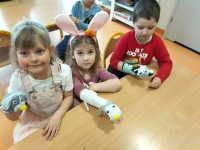 Zdjęcie: Pacynka ze skarpetki.