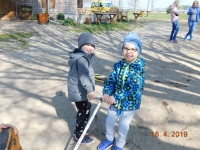 Zdjęcie: Wielkanocny zajączek w Kluczewie