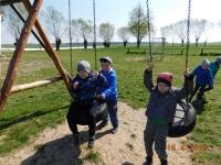 Zdjęcie: Wielkanocny zajączek w Kluczewie
