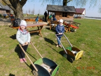 Zdjęcie: Wielkanocny zajączek w Kluczewie