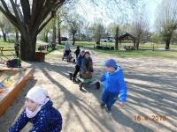 Zdjęcie: Wielkanocny zajączek w Kluczewie