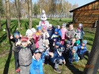 Zdjęcie: Wielkanocny zajączek w Kluczewie