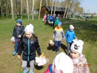 Zdjęcie: Wielkanocny zajączek w Kluczewie
