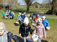 Zdjęcie: Wielkanocny zajączek w Kluczewie