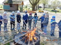 Zdjęcie: Wielkanocny zajączek w Kluczewie