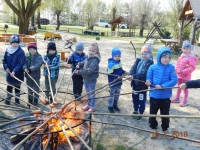 Zdjęcie: Wielkanocny zajączek w Kluczewie
