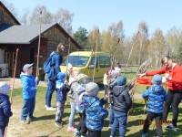 Zdjęcie: Wielkanocny zajączek w Kluczewie
