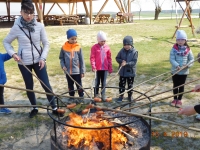 Zdjęcie: Wielkanocny zajączek w Kluczewie