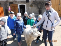 Zdjęcie: Wielkanocny zajączek w Kluczewie