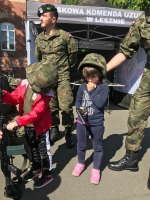 Zdjęcie: Wycieczka do Jednostki Wojskowej w Lesznie